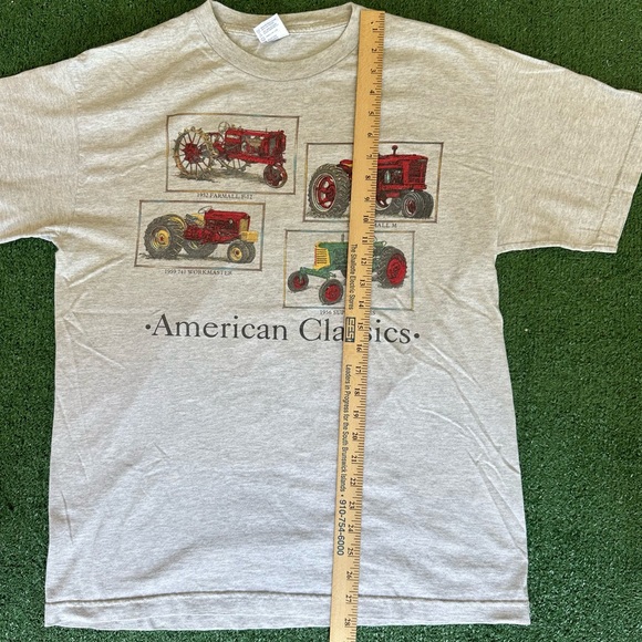 Vintage American Classics Tractor Farming Tee Shirt Size Large - Picture 3 of 8
